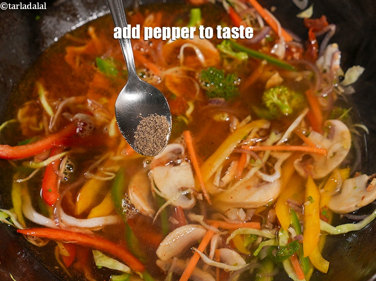 Step 28 – Add pepper to taste.