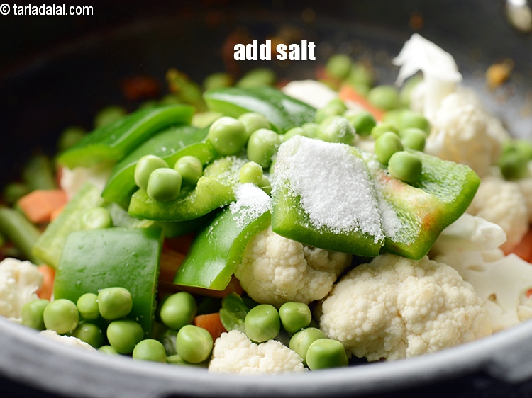 Step 25 – Add salt to taste.
