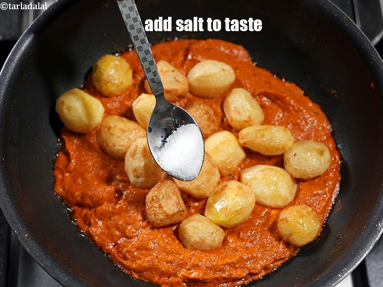 Step 25 – Add salt to taste.