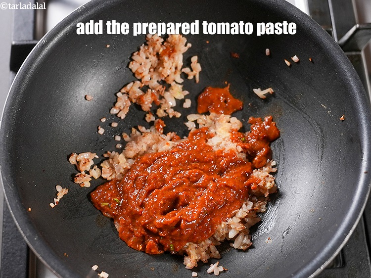 Step 24 – Add the prepared tomato paste.