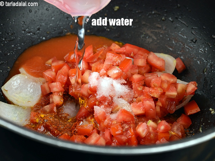 Step 26 – Add 2 tbsp water.