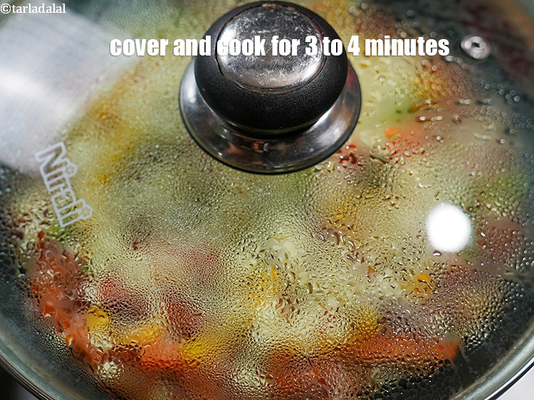 Step 25 – Cover it with a lid and cook on a medium flame for 3 to 4 …