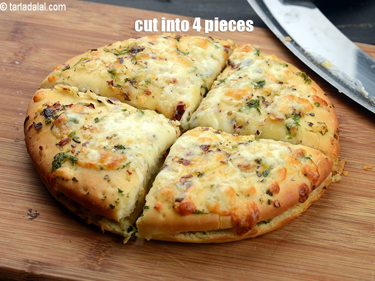 Step 25 – Cut into 4 equal pieces.