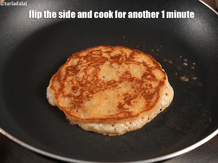 Step 25 – Flip the side and cook for another 1 minute.