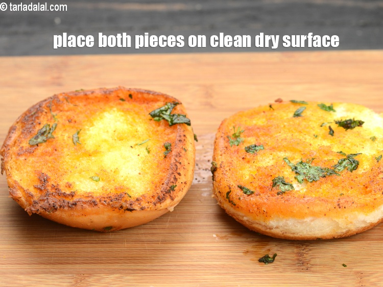 Step 25 – Place both the pieces on a clean, dry surface.