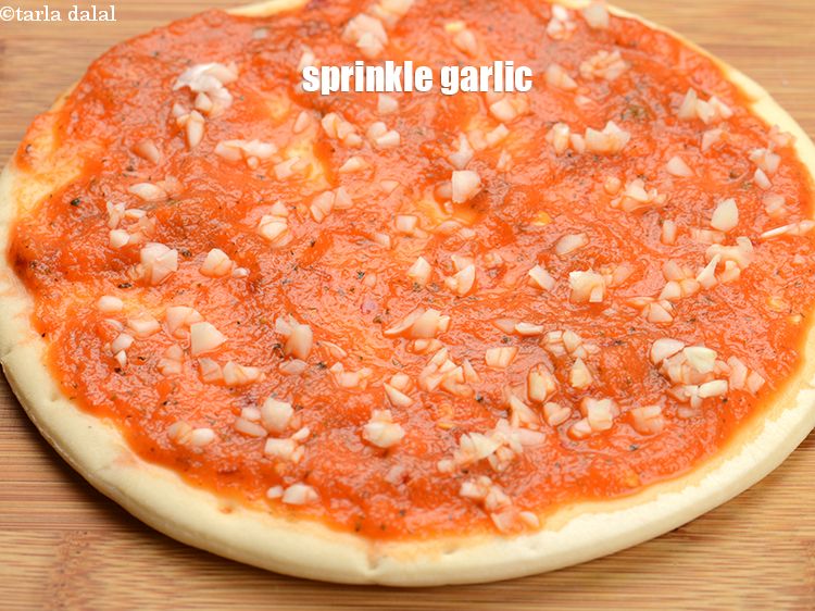 Step 27 – Sprinkle 1 tsp of garlic.