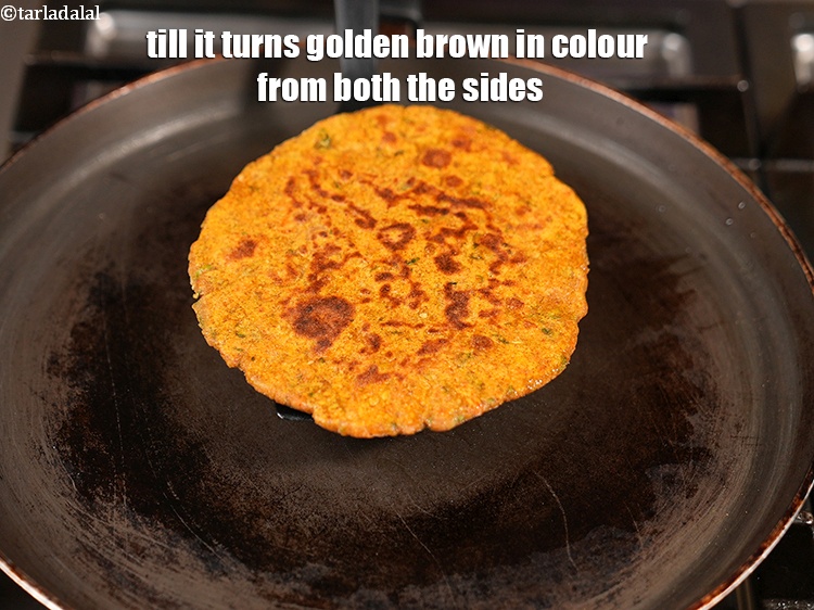 Step 24 – Till it turns golden brown in colour from both the sides.
