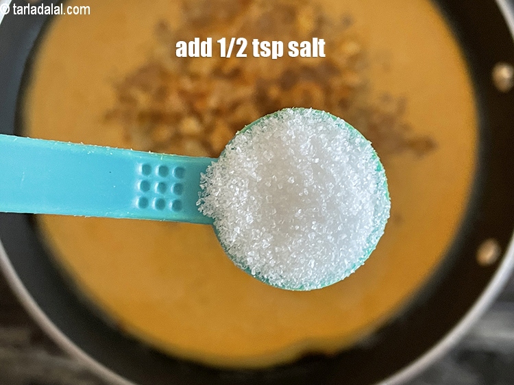 Step 27 – Add salt to taste. We added 1/2&nbsp;tsp salt.