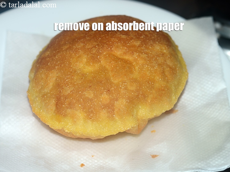 Step 28 – Remove on absorbent paper and keep aside to cool.