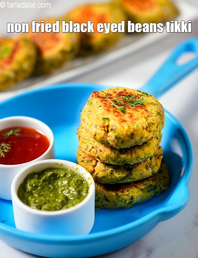 Step 31 – <meta charset="UTF-8" /> Serve&nbsp;<meta charset="UTF-8" /><strong>tava alasanda vada | &nbsp;non fried black eyed beans tikki …