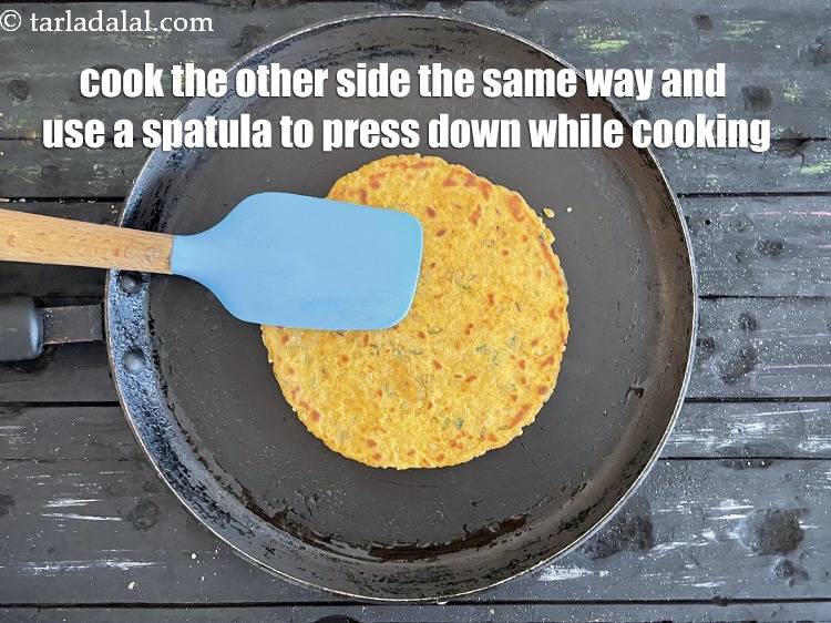Step 26 – <meta charset="UTF-8" />Cook the other side the same way and use a spatula to press …