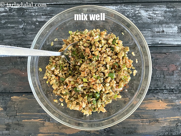 Step 26 – Mix well and keep aside.