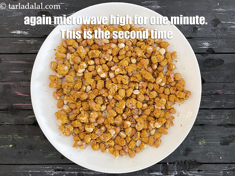 Step 26 – Again microwave on high&nbsp;for 1 minute and toss gently. This is the second time we …