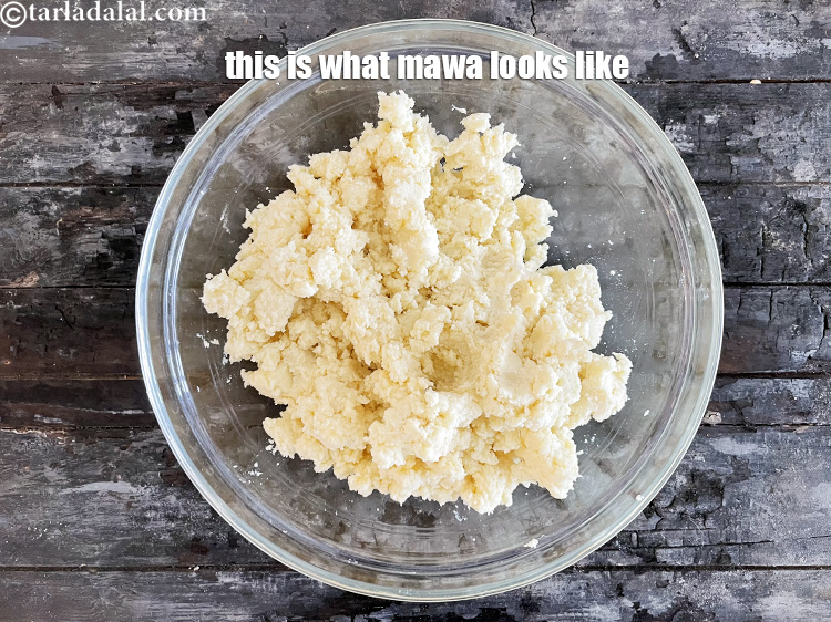 Step 3 – This is what khoya looks like.