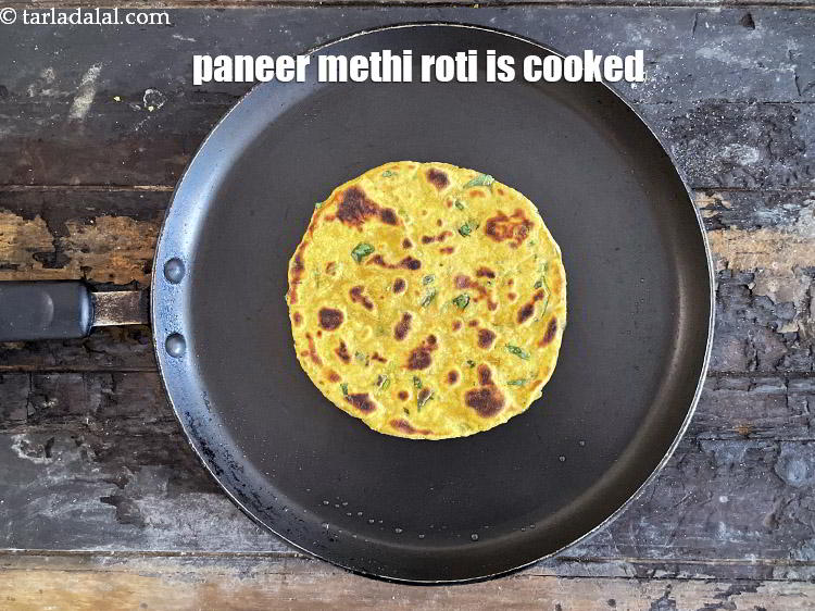 Step 26 – Keep flipping the roti for a few seconds till it turns golden brown. Your roti …