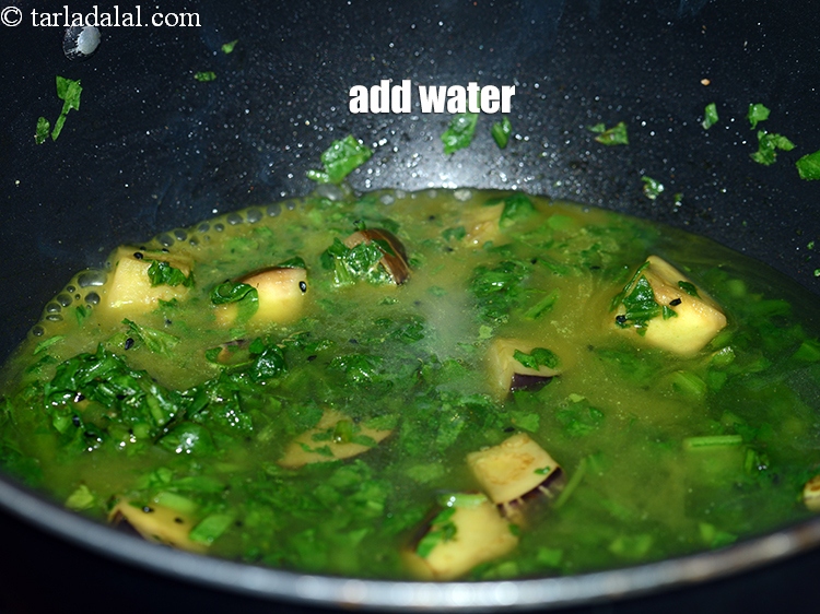 Step 24 – Mix well.&nbsp;Cook on a medium flame for 2 minutes, while stirring occasionally.&nbsp;Add 2 cups of …