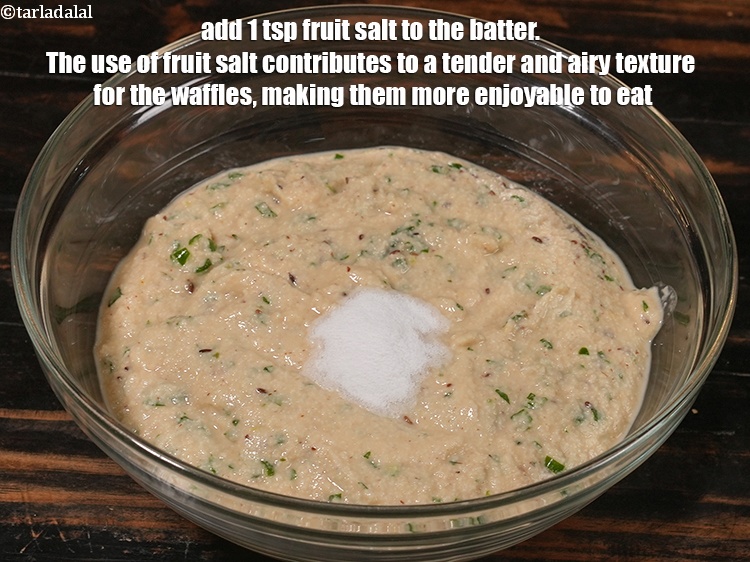 Step 26 – Add&nbsp;<meta charset="UTF-8" />1 tsp&nbsp;<a href="glossary-fruit-salt-420i">fruit salt</a>&nbsp;to the batter.&nbsp;<meta charset="UTF-8" />The use of fruit salt contributes …