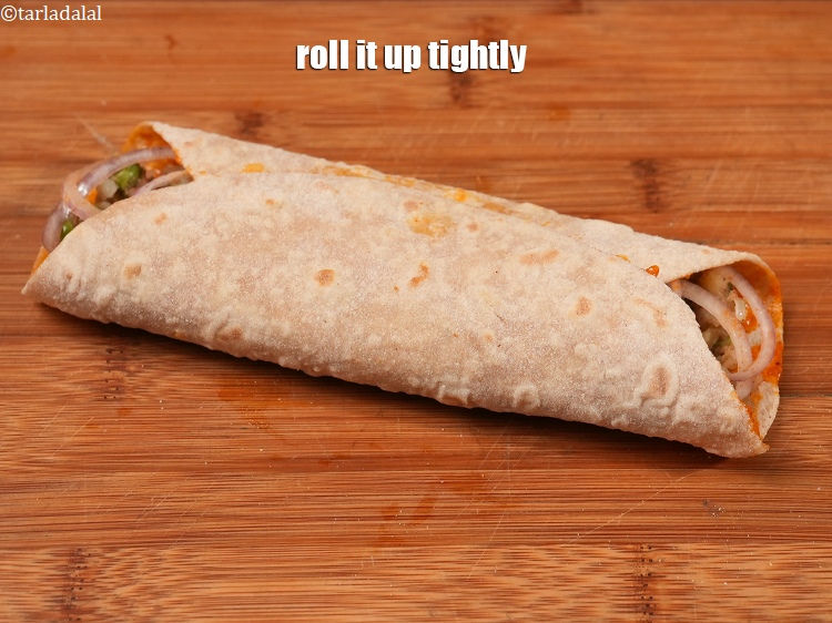 Step 28 – Roll it up tightly.