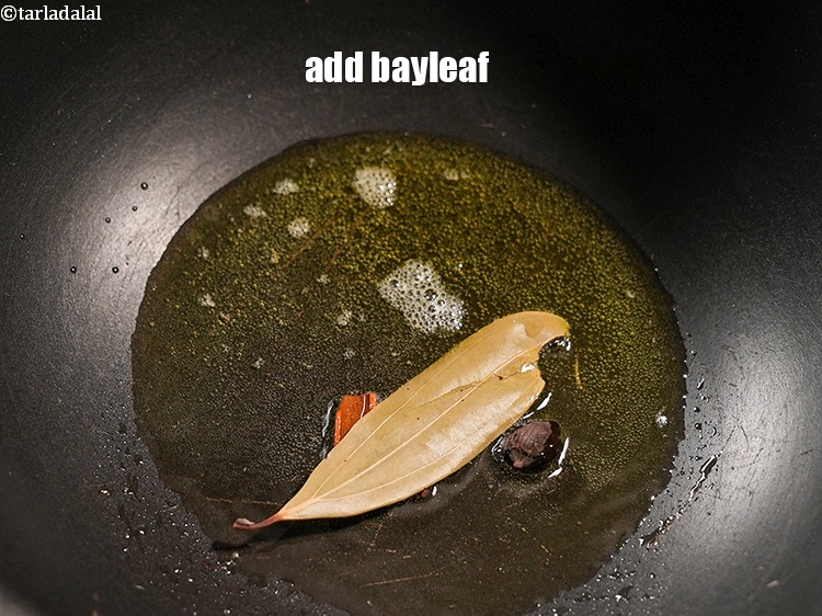 Step 27 – Add 1 <a href="https://www.tarladalal.com/glossary-bay-leaf-tejpatta-bay-leaves-189i">bayleaf</a>.&nbsp;