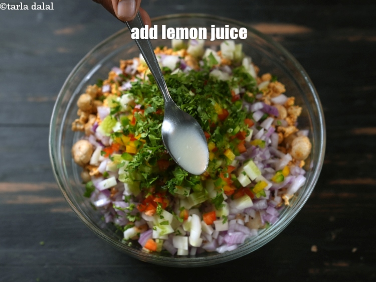 Step 26 – Add 1 tsp <a href="https://www.tarladalal.com/glossary-lemon-juice-numbi-ka-ras-nimbu-ka-juice-471i">lemon juice</a>.