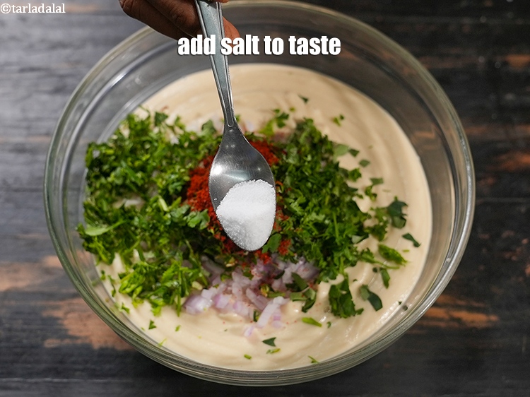 Step 26 – Add salt to taste.