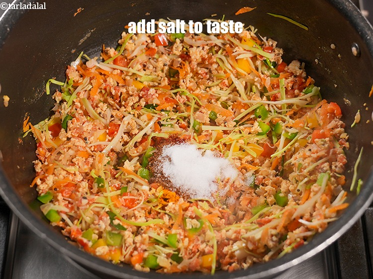 Step 26 – Add salt to taste.