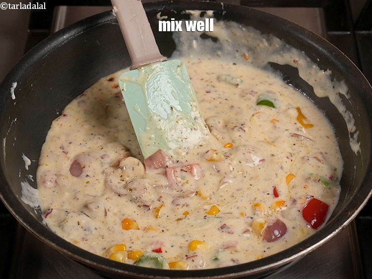 Step 26 – Mix well.