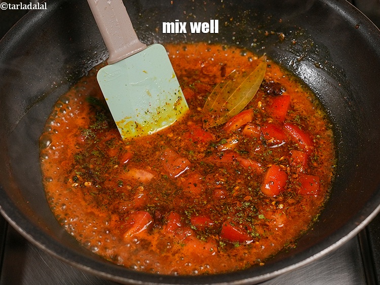 Step 26 – Mix well.