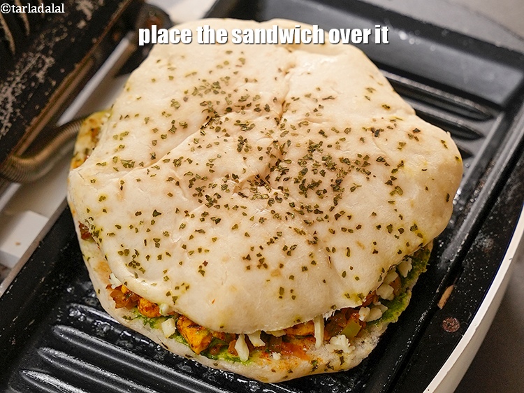 Step 26 – Place the sandwich over it.