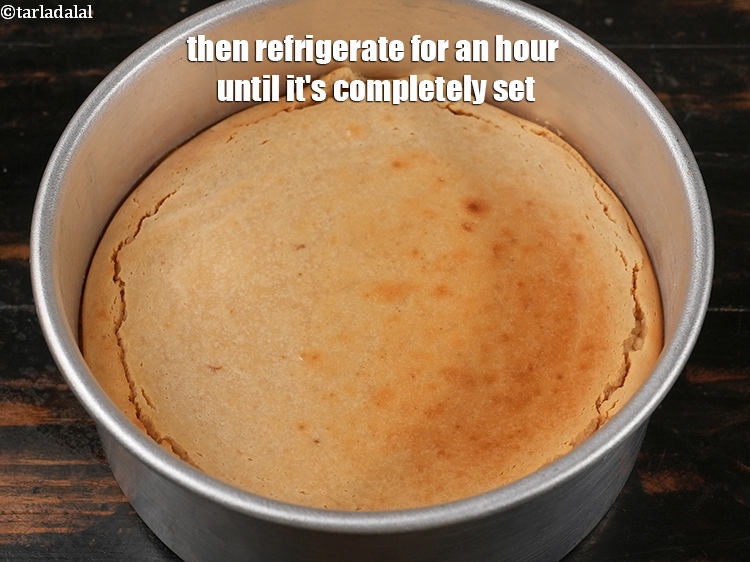 Step 26 – Then refrigerate for an hour until it&#39;s completely set.