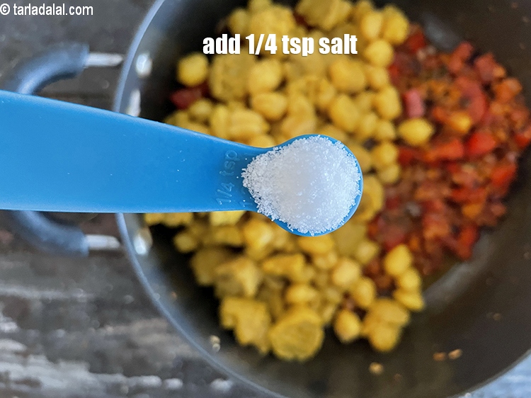 Step 36 – Add a little salt. We added 1/4 tsp salt.