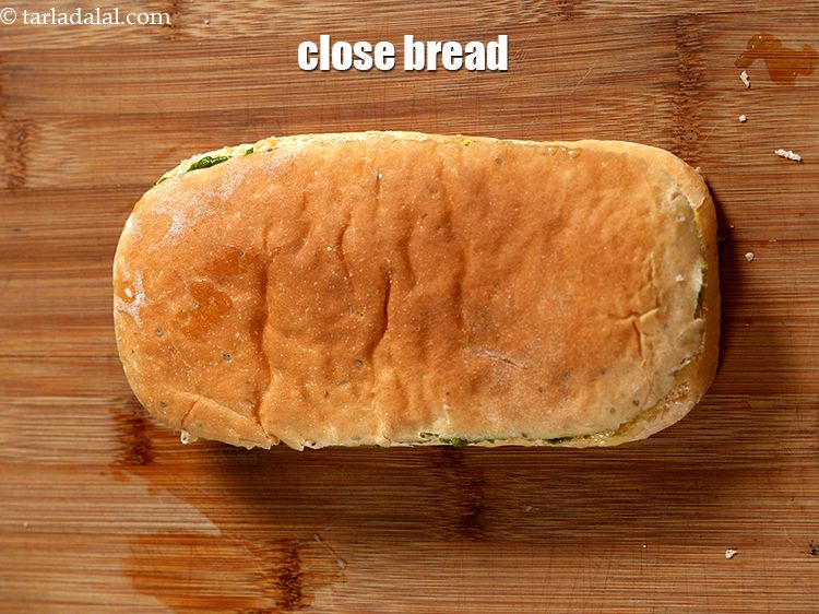 Step 30 – Close the bread.