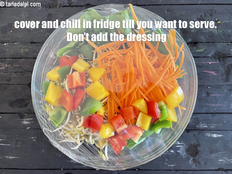 स्टेप 26 – ढककर फ्रिज में तब तक ठंडा करें जब तक आप …