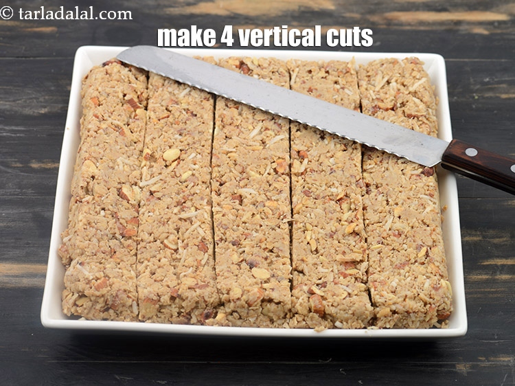 Step 34 – Make 4 vertical cuts.