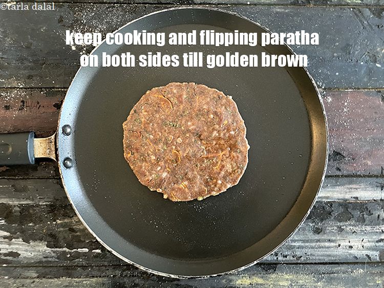 Step 26 – <meta charset="UTF-8" /> Keep flipping and cooking the&nbsp;<strong>nachni roti | ragi roti | how to …