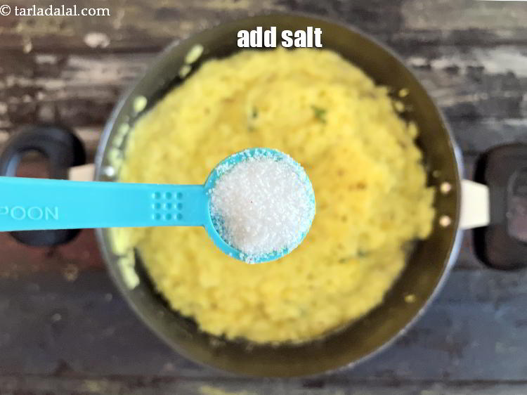 Step 29 – Add salt. We used 1/2 tsp salt.