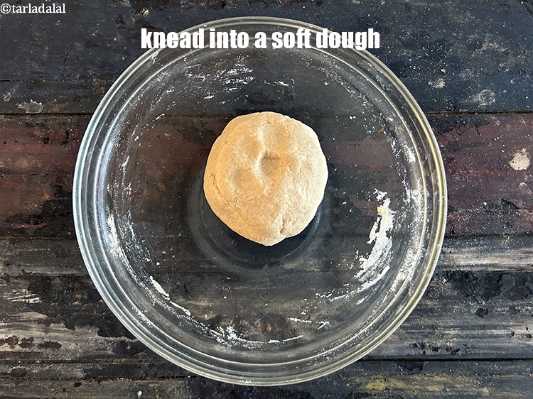 Step 36 – Knead into a soft dough.
