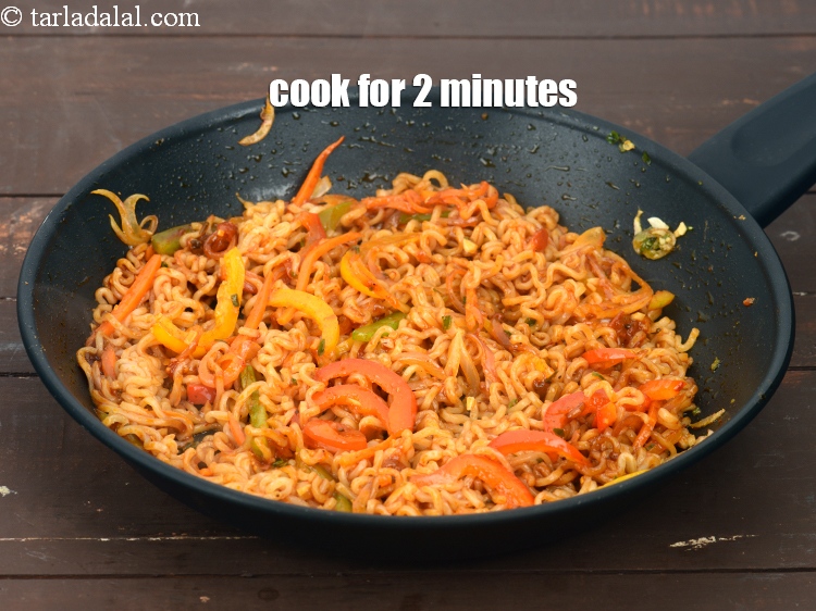 Step 26 – Cook on a medium flame for 2 minutes.
