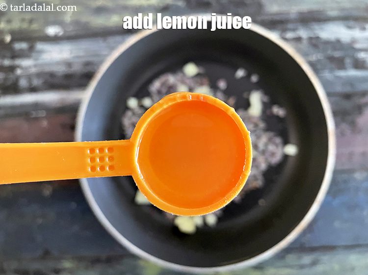 Step 37 – Add&nbsp;<meta charset="UTF-8" />1 tsp&nbsp;<a href="glossary-lemon-juice-numbi-ka-ras-nimbu-ka-juice-471i">lemon juice</a>.
