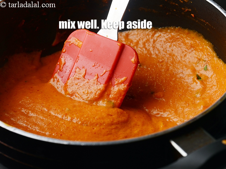 Step 27 – Mix well. Keep aside.