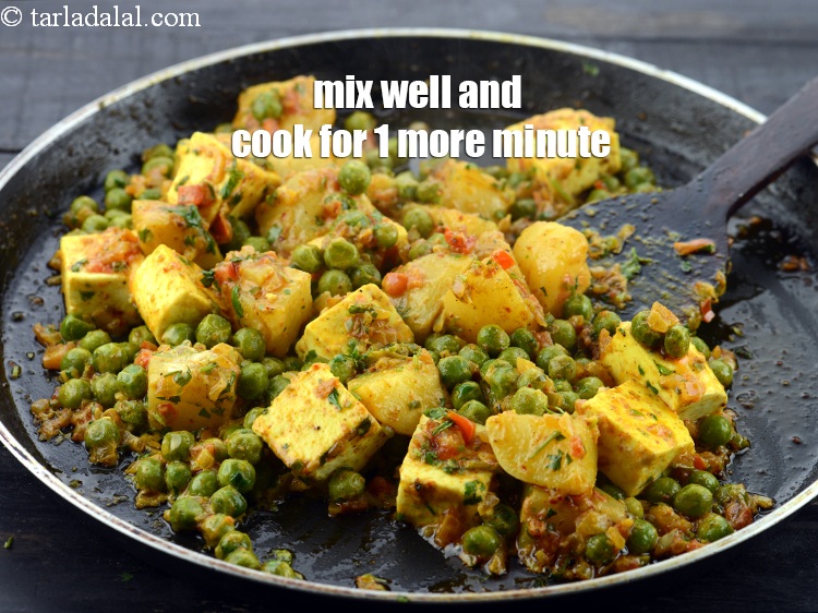 Step 26 – Mix well and cook on a medium flame for 1 more minute.