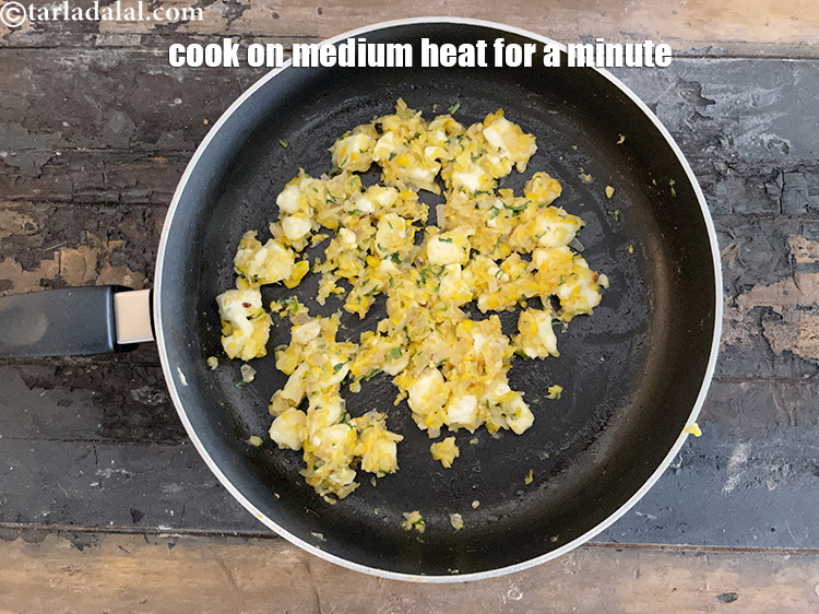 Step 40 – Cook on a medium flame for another minute. Keep aside.