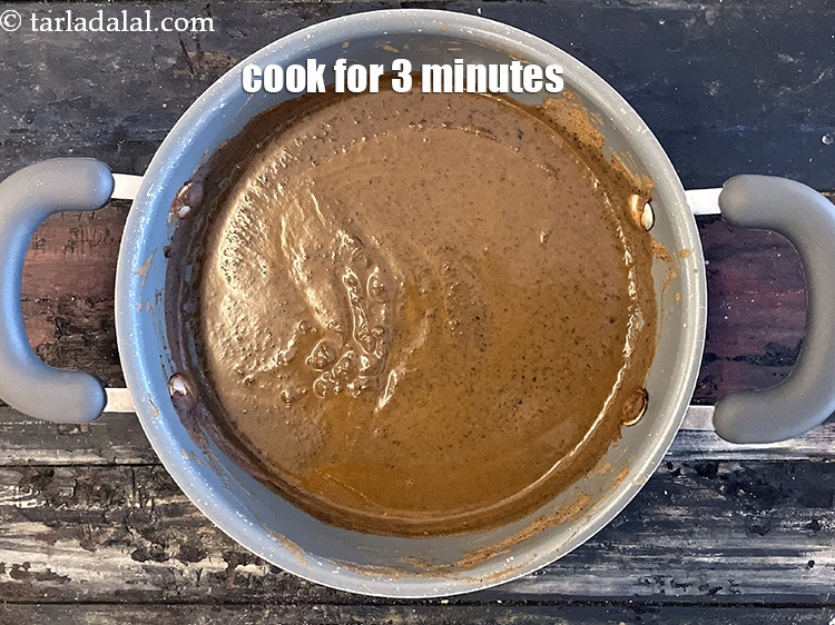 Step 26 – Cook on a medium flame for 3 to 4 minutes, while stirring occasionally.