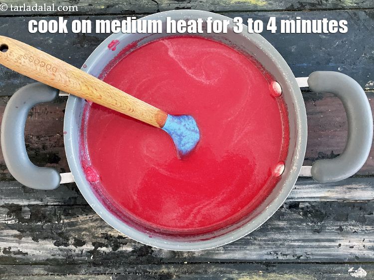 Step 27 – Cook <strong>beetroot soup |&nbsp;healthy Indian garlic beetroot soup | beet soup with garlic | </strong>&nbsp;on …