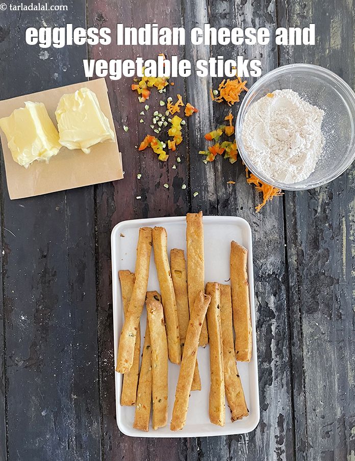 Step 26 – Serve <strong>cheese and vegetable sticks | eggless Indian&nbsp;<!--%3Cmeta%20charset%3D%22UTF-8%22%20%2F%3E-->cheese and vegetable strips&nbsp;| vegetable cheese straws&nbsp;| </strong>.