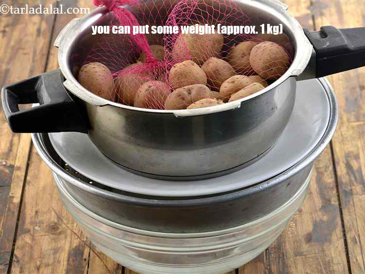 Step 36 – You can put some weight(approx. 1 kg) on top of the lid. Do not keep …