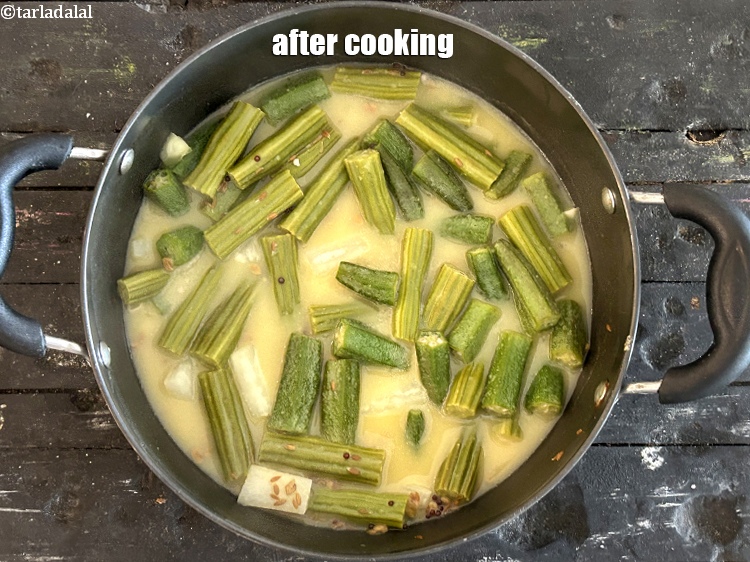 स्टेप 27 – पकाने के बाद।