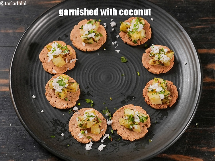Step 28 – Garnished with coconut.