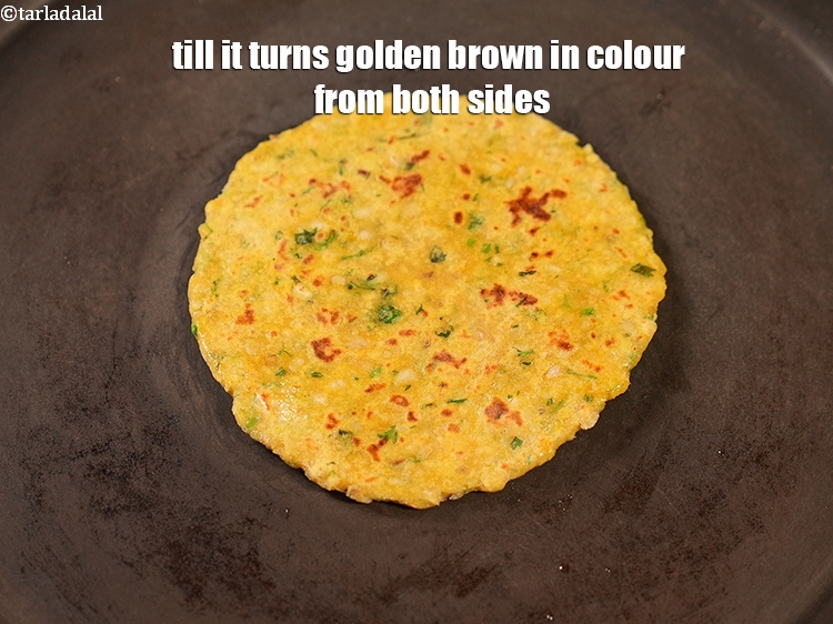 Step 27 – Till it turns golden brown in colour from both sides.<br /> &nbsp;