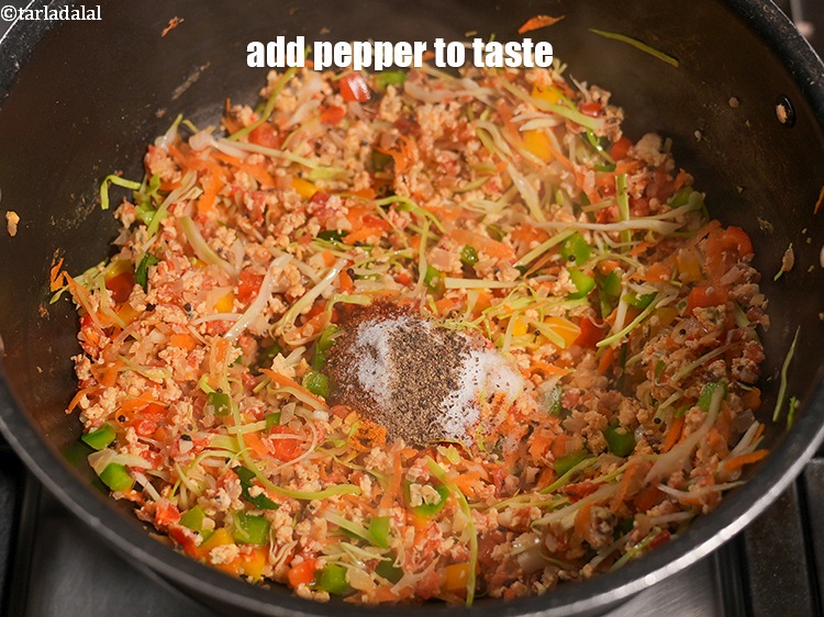 Step 27 – Add pepper to taste.